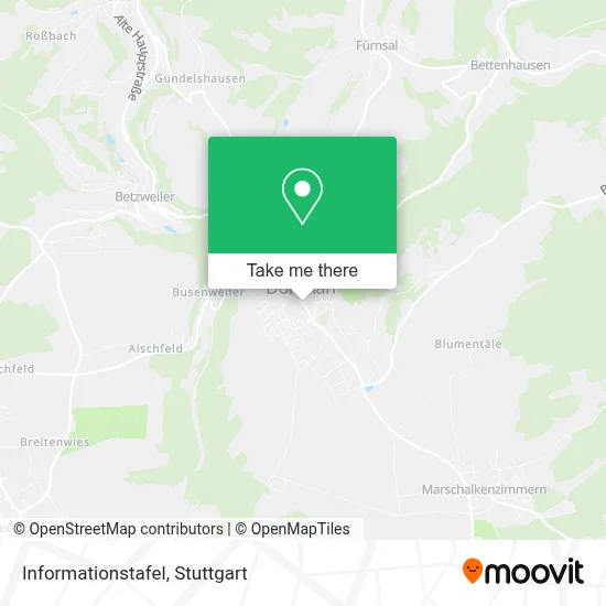 Informationstafel map