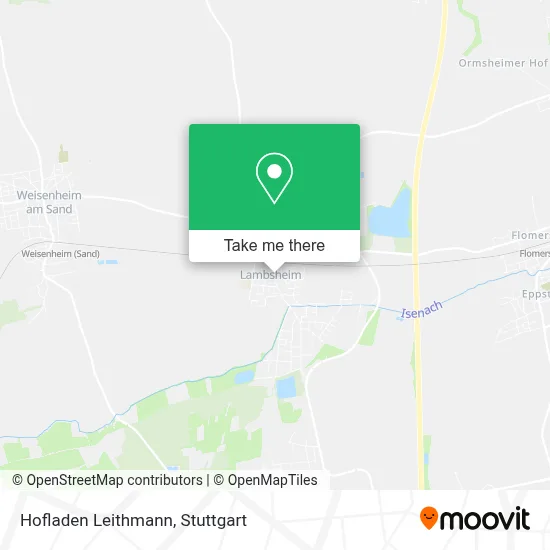 Hofladen Leithmann map