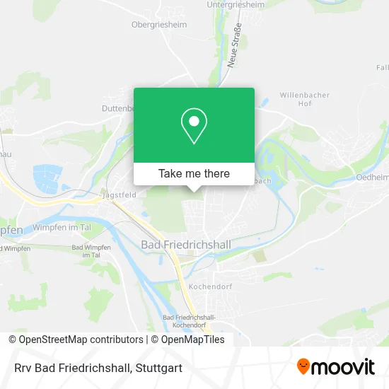 Rrv Bad Friedrichshall map