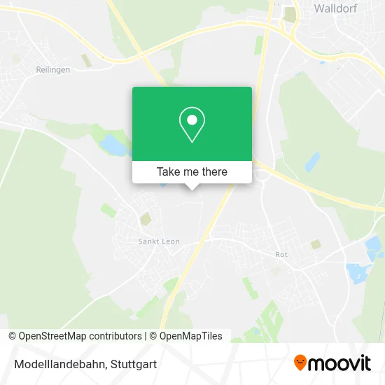 Modelllandebahn map