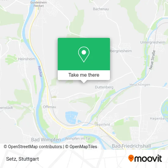 Setz map