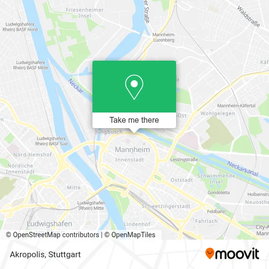 Akropolis map