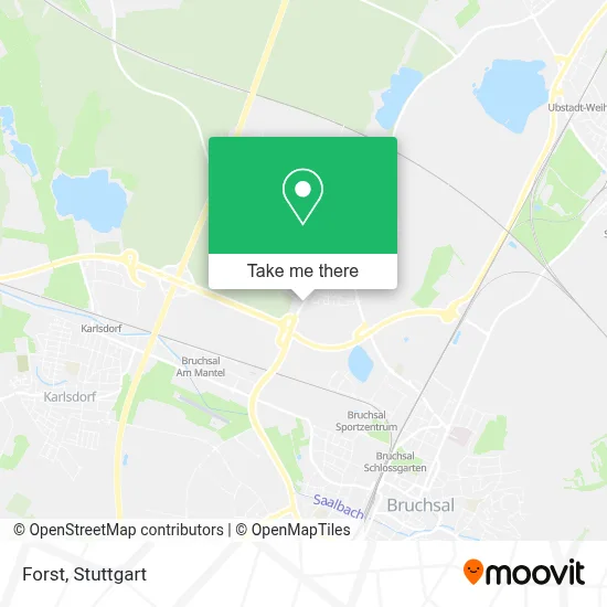 Forst map