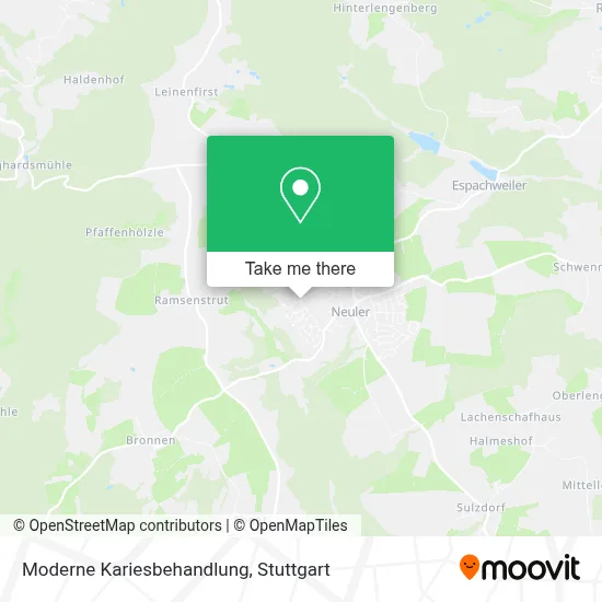 Moderne Kariesbehandlung map