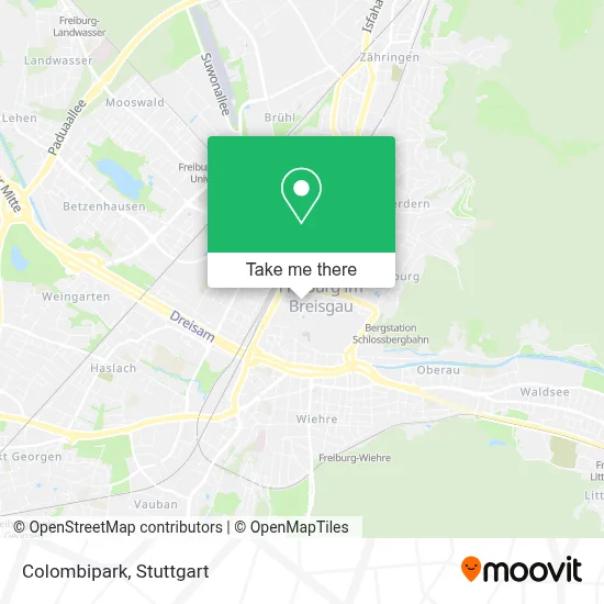 Colombipark map