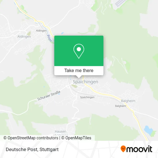 Deutsche Post map
