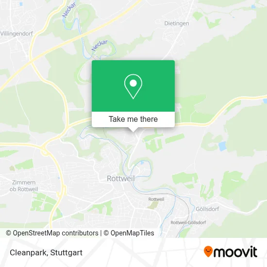 Cleanpark map
