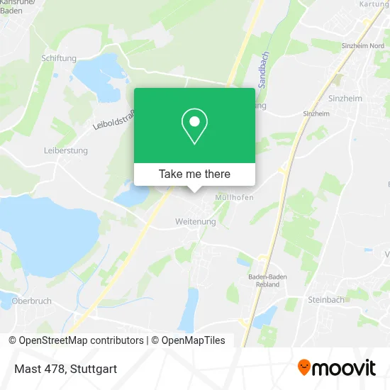 Mast 478 map