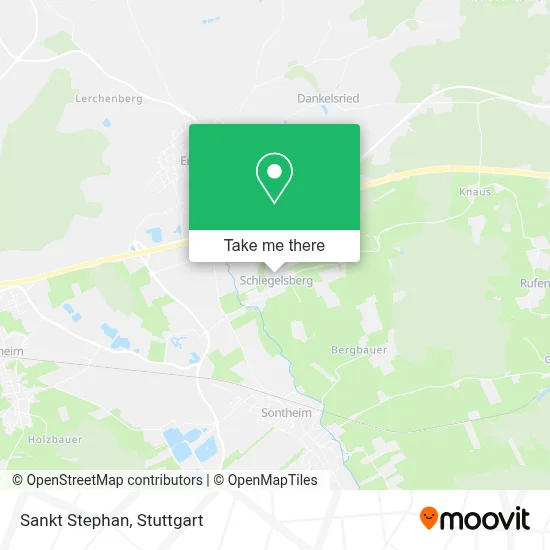 Sankt Stephan map