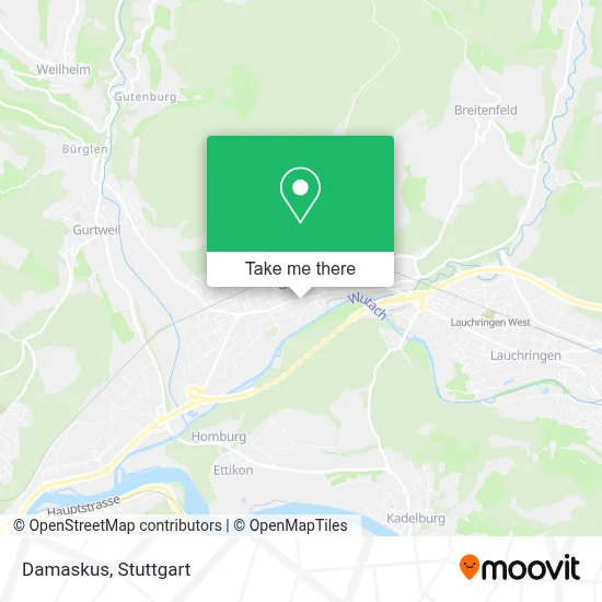 Damaskus map