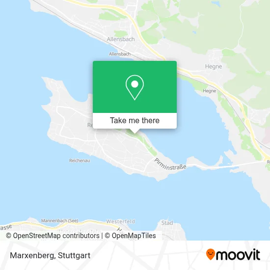 Marxenberg map