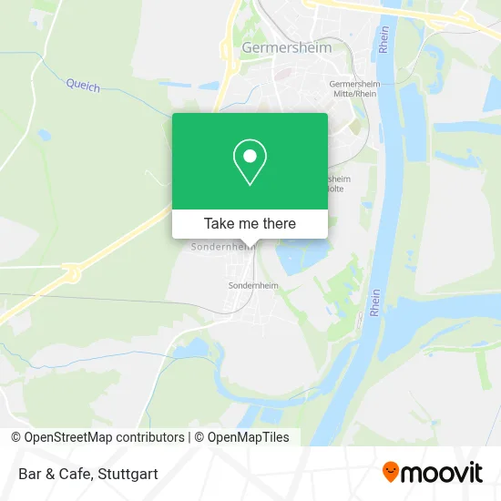 Bar & Cafe map
