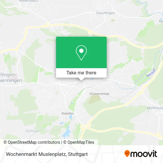 Wochenmarkt Muslenplatz map