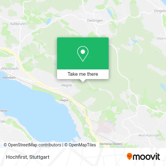 Hochfirst map