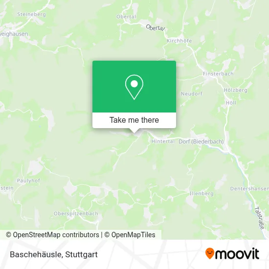 Baschehäusle map