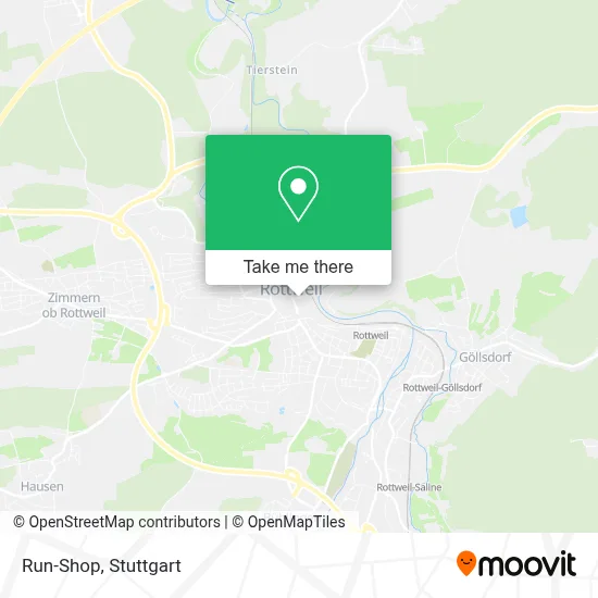 Run-Shop map