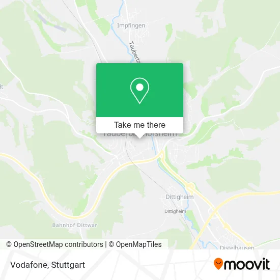 Vodafone map