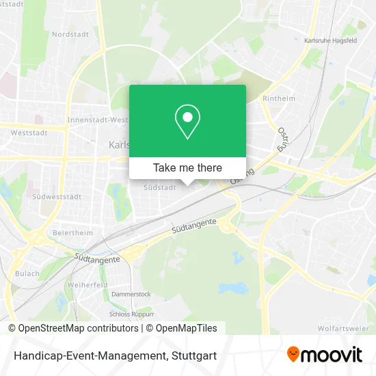 Handicap-Event-Management map