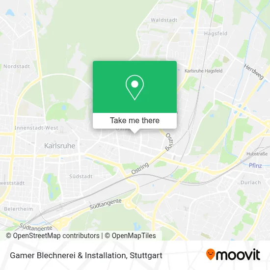 Gamer Blechnerei & Installation map