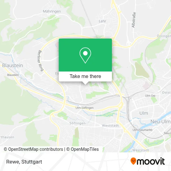 Rewe map