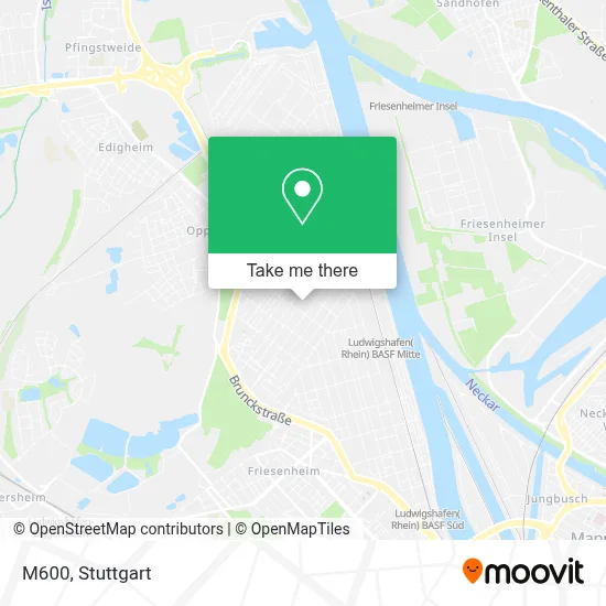 M600 map