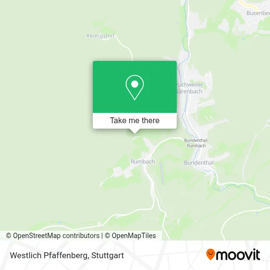 Westlich Pfaffenberg map