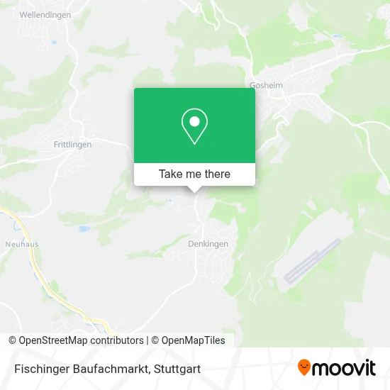 Fischinger Baufachmarkt map
