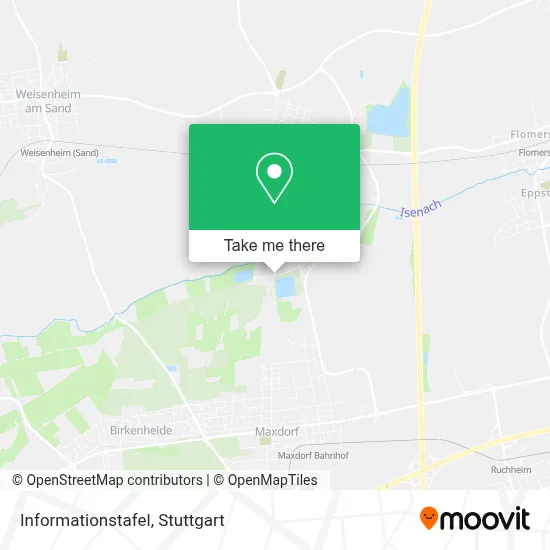 Informationstafel map