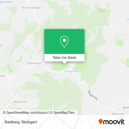 Badberg map