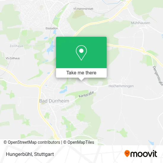 Hungerbühl map