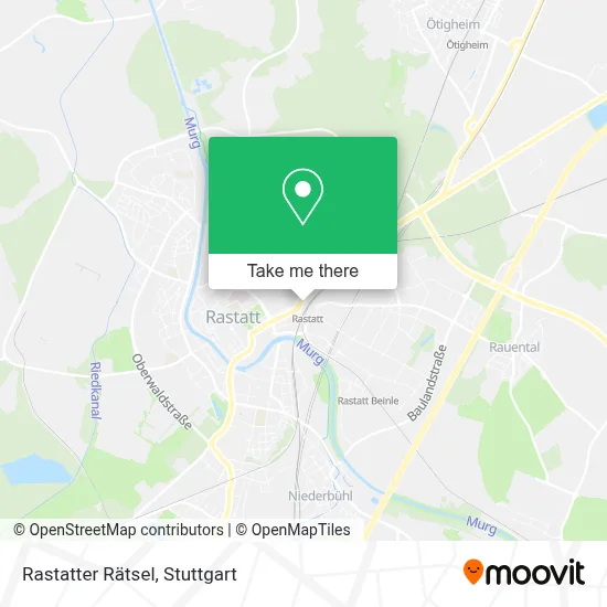 Rastatter Rätsel map