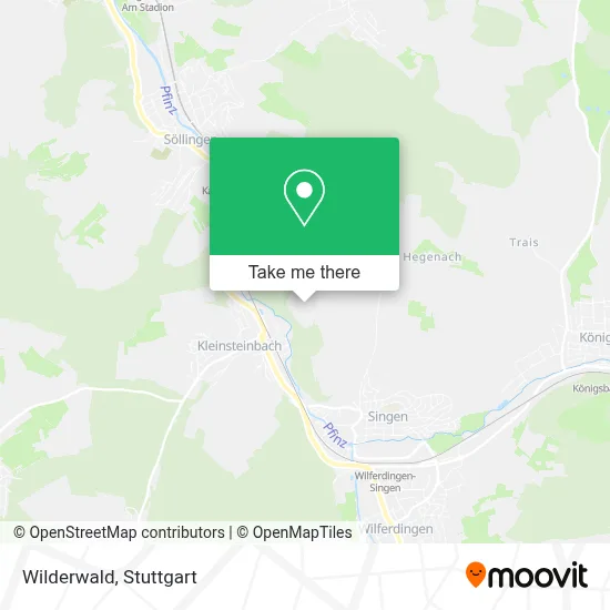 Wilderwald map