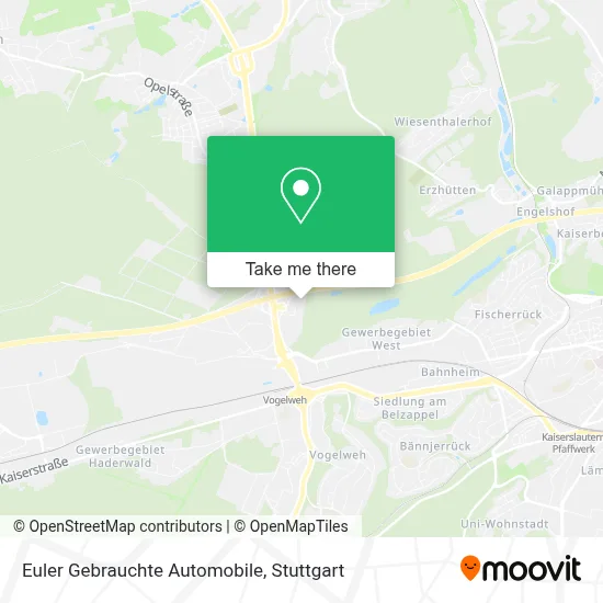 Euler Gebrauchte Automobile map
