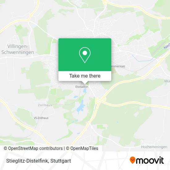 Stieglitz-Distelfink map