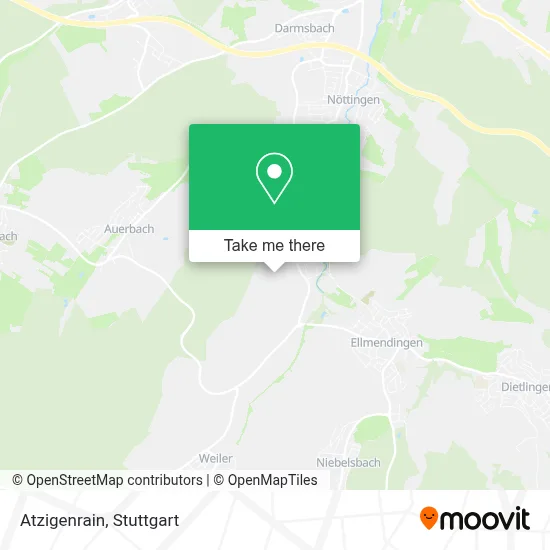 Atzigenrain map