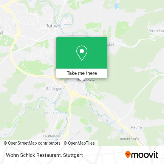 Wohn Schick Restaurant map