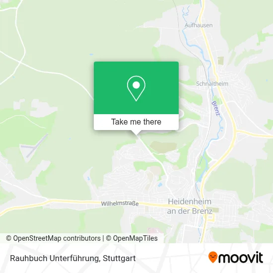 Rauhbuch Unterführung map