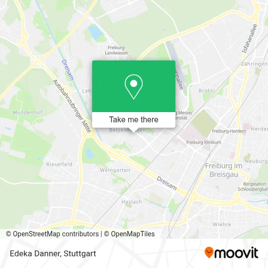 Edeka Danner map
