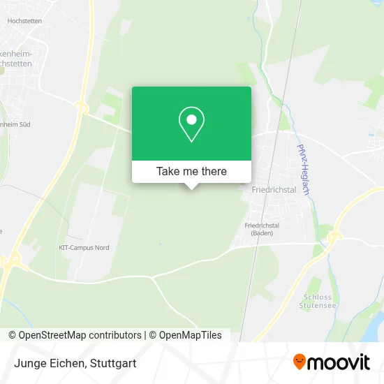 Junge Eichen map