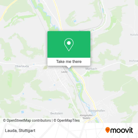 Lauda map