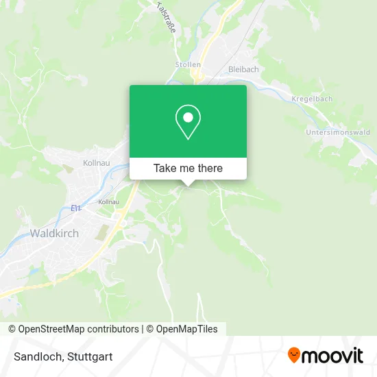 Sandloch map
