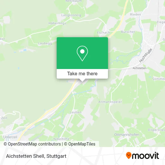 Aichstetten Shell map