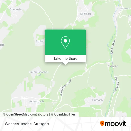 Wasserrutsche map