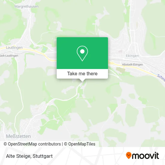 Alte Steige map
