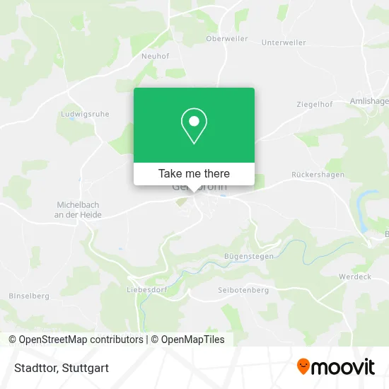 Stadttor map