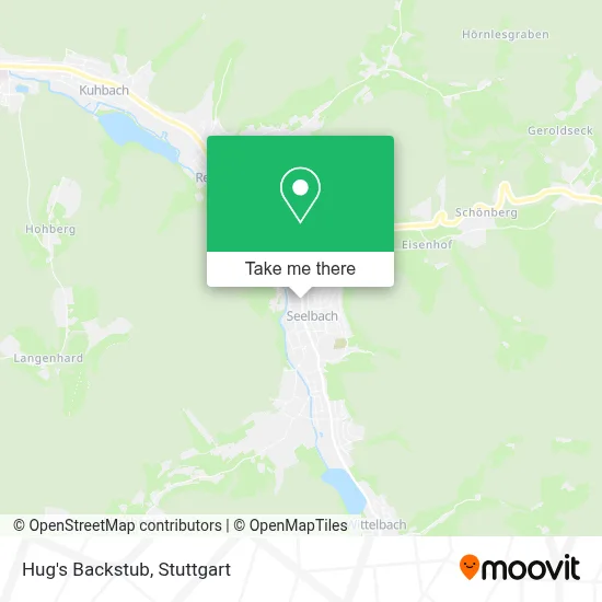 Hug's Backstub map