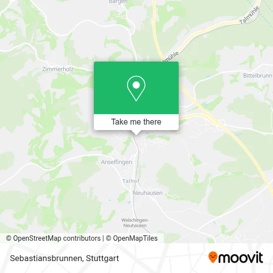 Sebastiansbrunnen map