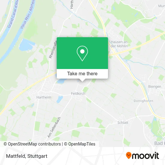 Mattfeld map