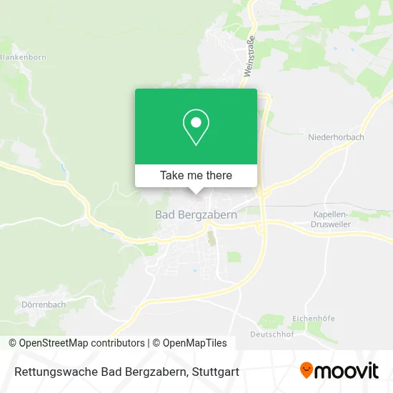 Rettungswache Bad Bergzabern map
