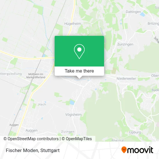 Fischer Moden map